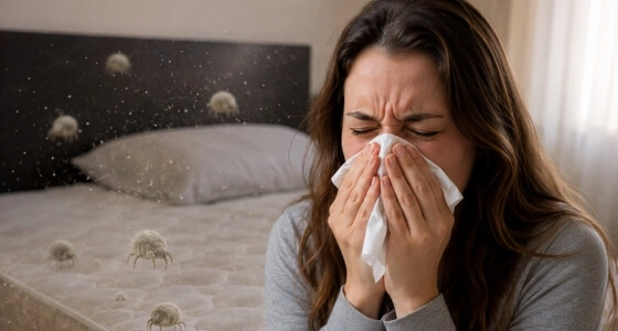 Crises de rinite e alergia